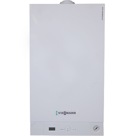 Centrala termica pe gaz in condensare Viessmann Vitodens BPJD052 050-W, kit de evacuare inclus, 24 kW