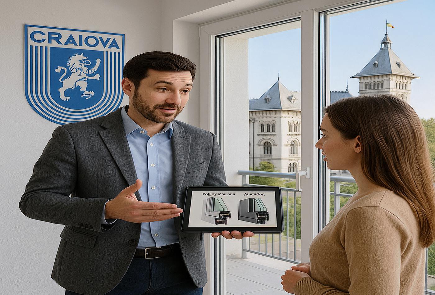 Tamplarie pvc sau aluminiu in Craiova