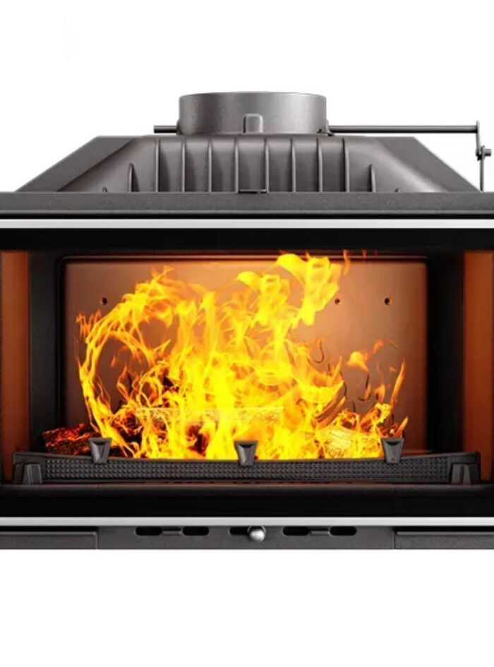 Focar pentru șemineu, Kawmet W16, material fontă, putere 13,5 KW, randament 80,4%, clasa energetică A, certificat EcoDesign. Garanție 5 ani!