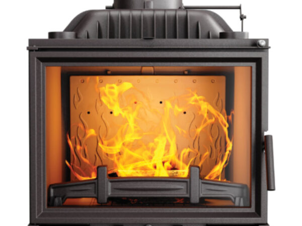 Focar pentru șemineu, Kawmet W17 Decor ECO, material fontă, putere 12,3 KW, randament 71,3%, clasa energetică A, certificat EcoDesign. Garanție 5 ani!