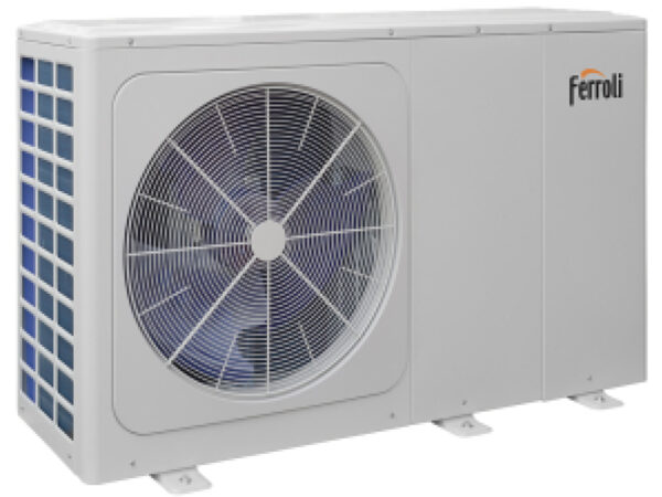Pompa de caldura aer-apa reversibila Ferroli OMNIA M 3.2 HI3 10 kW, cu rezistenta integrata de 3 kW